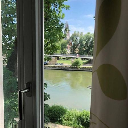Brauereigaststatte Spitalgarten Regensburg Bagian luar foto